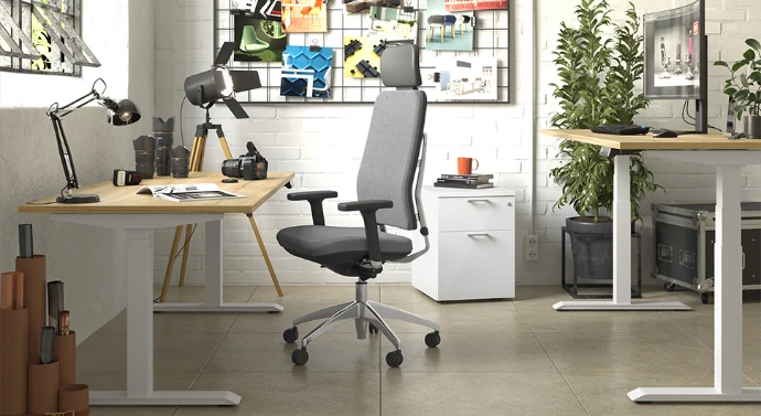 bureau réglable en hauteur valence