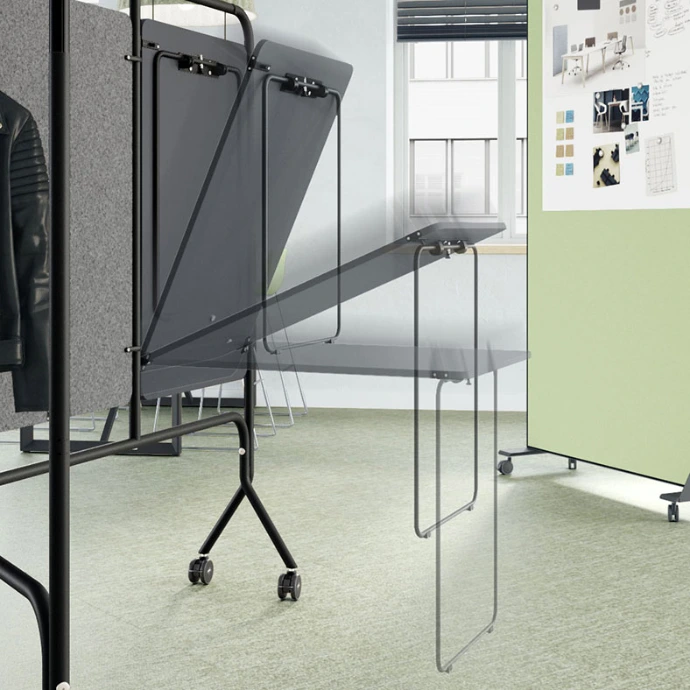 bureau rabattable