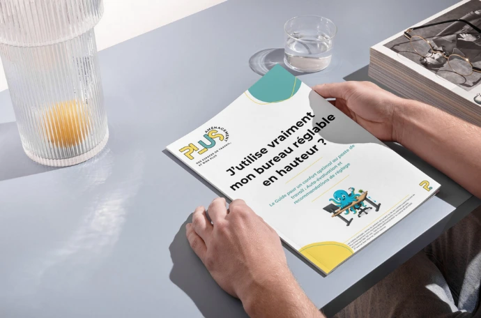 Guide Bureau réglable en hauteur